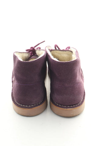 Buty fioletowe zamszowe