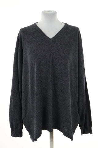 Sweter granatowy