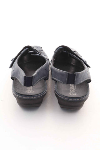 Buty granatowe skóra