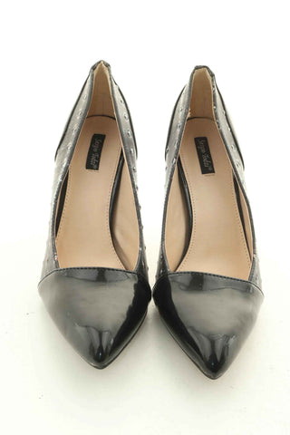 Buty czarne wzorek