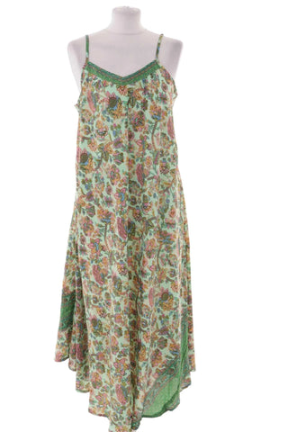 Damska Letnia Sukienka Maxi w Kwiaty