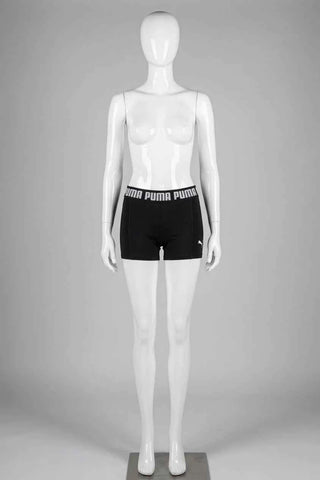 Czarne Damskie Spodenki Sportowe PUMA
