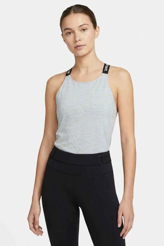 Damski Top Sportowy Nike Just Do It Szary