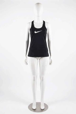 Damski Czarny Top Sportowy Nike