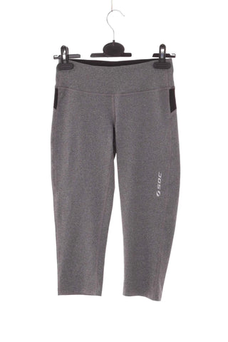 Damskie legginsy sportowe SOC capri, szare